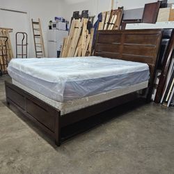 Queen Bed And Mattress