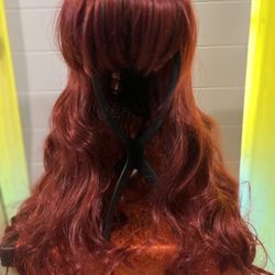 Beautiful “NEW “ Auburn /Burgundy Wig