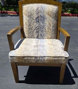 LARGE Solid Wood Accent Chair - "Hillsway Pebble" from Ashley Furniture