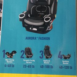 *NEW* Graco 4Ever DLX 4-in-1 Car Seat | Infant to Toddler Car Seat, with 10 Years of Use