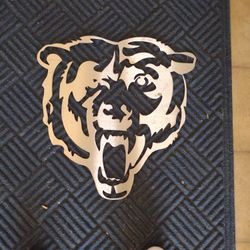 New Chicago Bears Metal Art