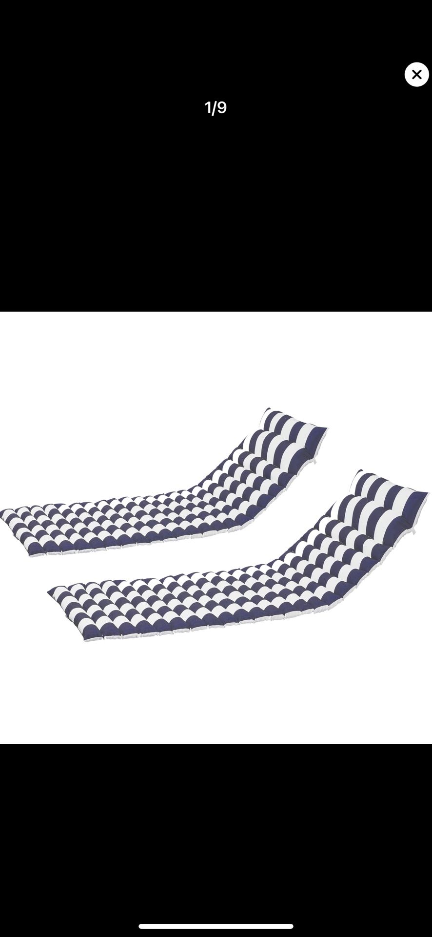 Cushions For Outdoor Lounge Chairs Set Of 2