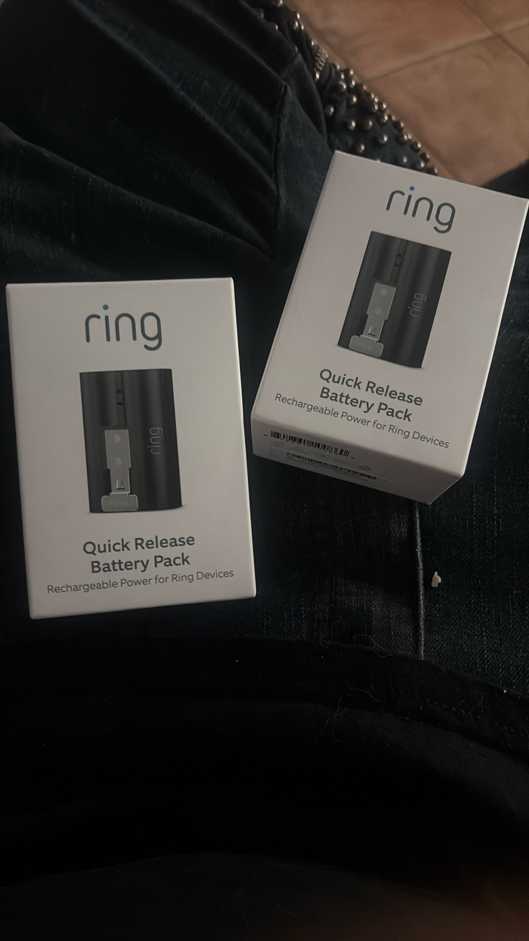 Ring Camera Battery Pack Lot Of 2