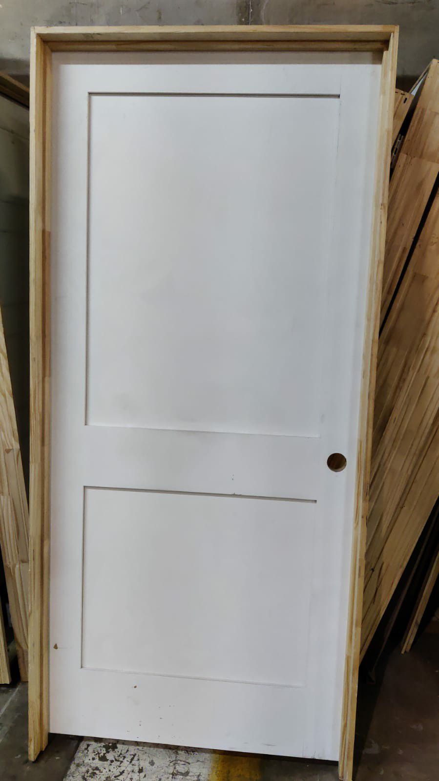 36x80 shaker style 2 panel interior door