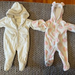 Baby Bunting Suits $3 Each. Size 0-6 Months