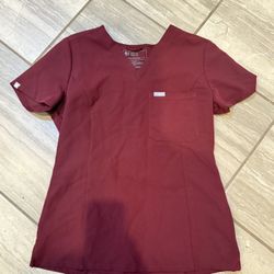 Figs Sz S Scrub Top