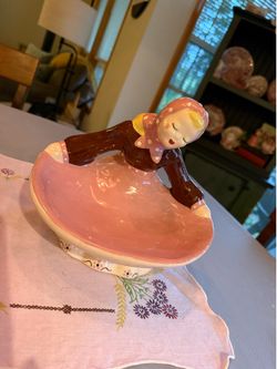 Antique dish porcelain