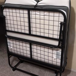 Folding Bed With Mattress 