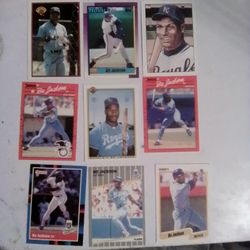 Bo jackson card lot