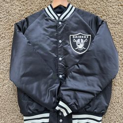 Vintage NFL Licensed Raiders Jacket 