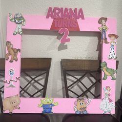 Toy Story Birthday Prop Picture Frame