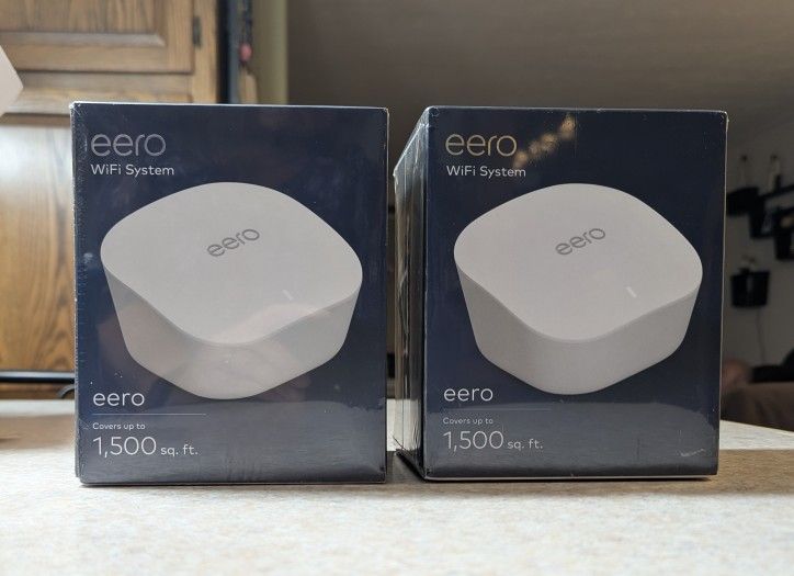 2 EERO WiFi Booster System Sealed NIB $50 Both