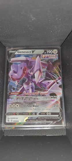 Genesect V Pokémon Card 185/264 Fusion Strike