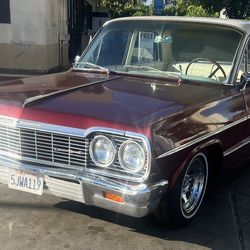 1964 Chevy Impala   Runs Great. Ready To Cruise.  Not Desprate To Sell. No Low Ball Offers. Thanks.