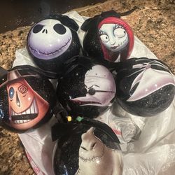 6pcs Ornaments Nightmare Before Chritmas 
