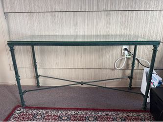 Glass Console table