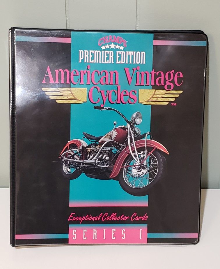 Champs Premier Edition American Vintage Cycles Collector Cards