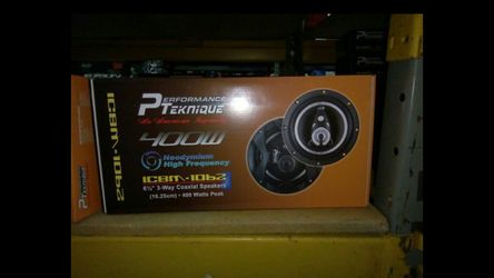 Car audio 6.5 inch 3way speaker pair