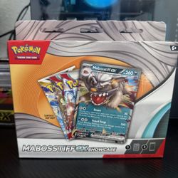 Pokemon Cards Mabosstiff Ex Showcase