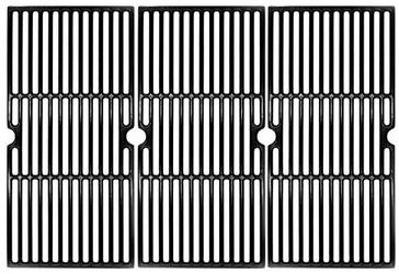 Hongso 19 1/16 Inch Porcelain Coated Cast Iron Cooking Grate Grid Grill Replacement for Brinkmann -S, -S, -0 Gas Grill Models,