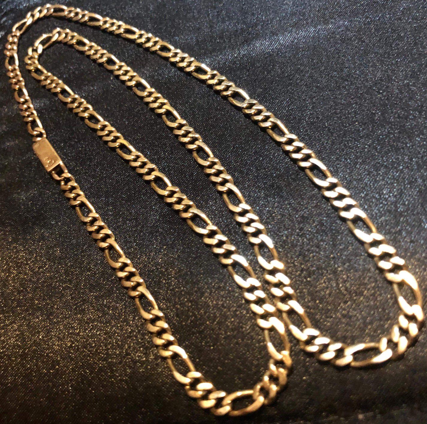14k Gold Figaro Chain