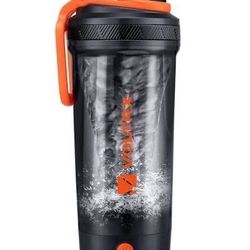 Voltrx Electric Protein Shaker Bottle- USB Rechargeable Mixer Cup For Shakes.