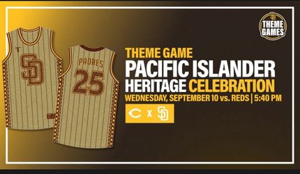 Padres Islander Basketball Jersey