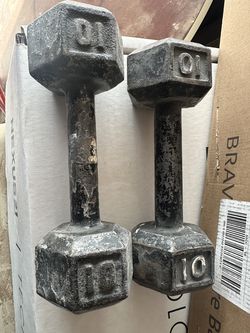 10 LB Dumbbells