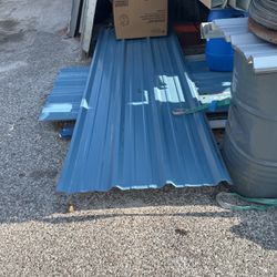 New 26 gauge roofing material 3 foot wide 10 foot long $30 a sheet