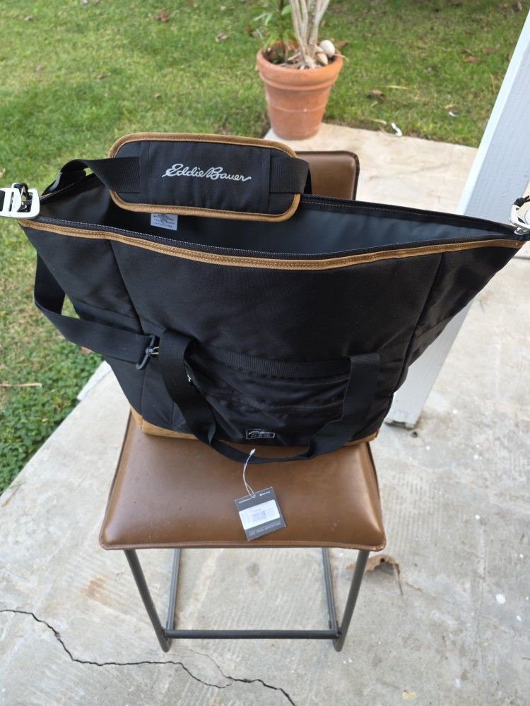 Bygone Convertible Cooler Tote Eddie Bauer camping ice chest