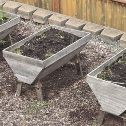 Raised Planter Boxes. $75 Each.