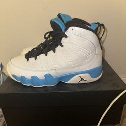 Retro Jordan 9 Powder Blue 