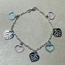 Pulsera Tiffany Plata .925 