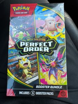 Pokemon Perfect Order Booster Bundle