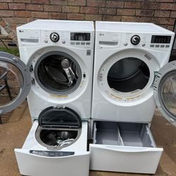 ♦️♣️🧿washer And Gas Dryer Set ♦️lavadora Y Secadora De Gas♦️♣️🧿