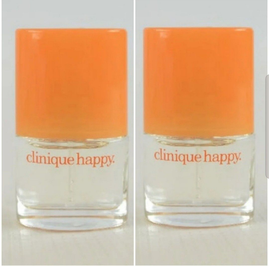 NEW 2× Clinique Happy Perfume Travel Mini Set