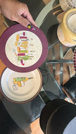 Cocktail plates small