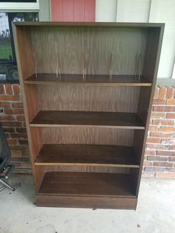 Bookshelf... 3' wide by 5' tall 12" deep.