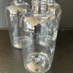 Plastic Bottles 8 oz. 35 Pieces New 