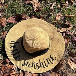 Hello Sunshine Straw Hat 
