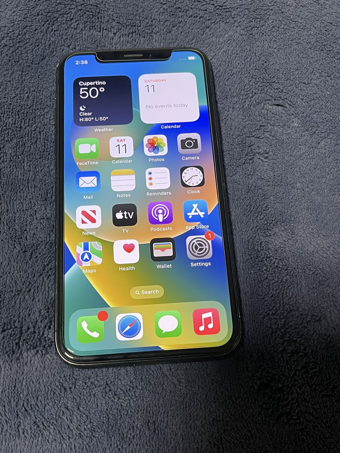 iPhone X 64gb In Good Condition 64gb AT&T Only Black 