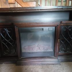 Electric Fireplace/ Tv Stand