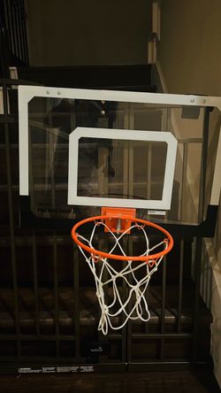 Indoor basketball goal