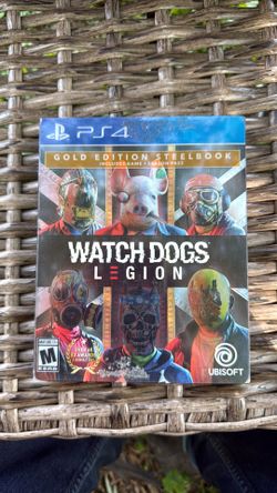 PS4 Watch Dogs Legion Gold Edition Steelbook