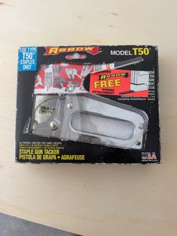 Arrow T50 Heavy Duty Staple Gun Tacker