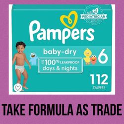 Pampers Baby Dry Size 6 - Pañales- Diapers 