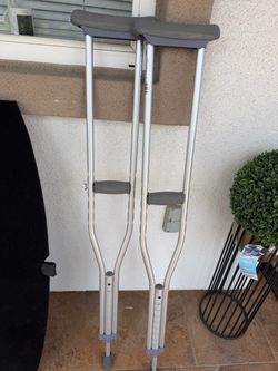 Aluminum Underarm Crutches Pair $20