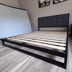 Minimalistic Queen Bed frame 7 inch low profile
