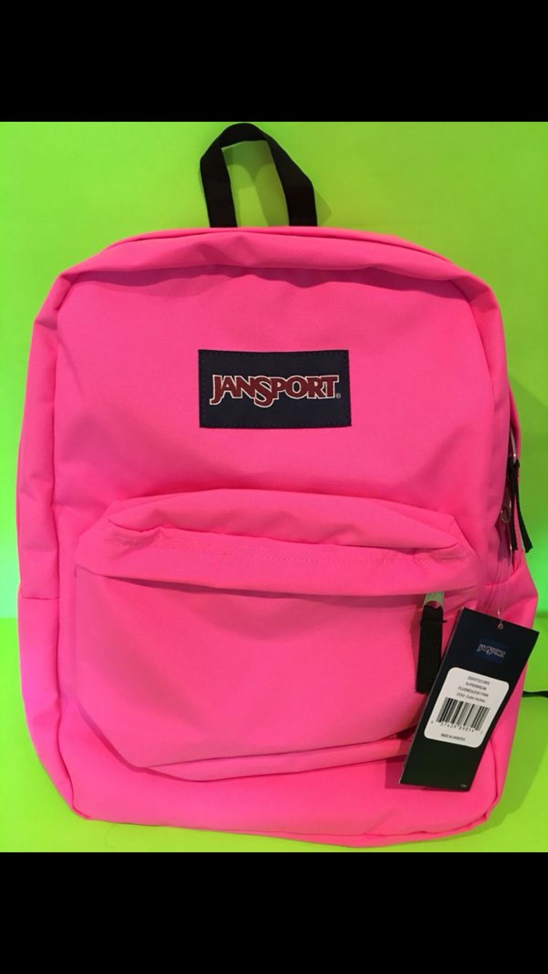 Pink Jansport Backpack