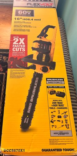 DeWalt chainsaw